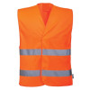 Homologierte Reflektierende Weste Ch-1 Orange